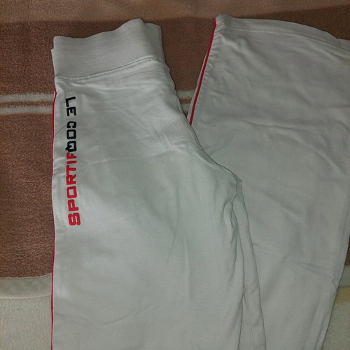 Le Coq Sportif women's pants white, like new, size S