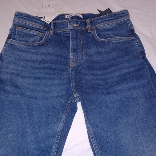 Zara slim fit pants new with bermuda gift