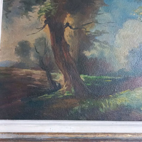 Oil painting used like new, dimensions 54 x 42