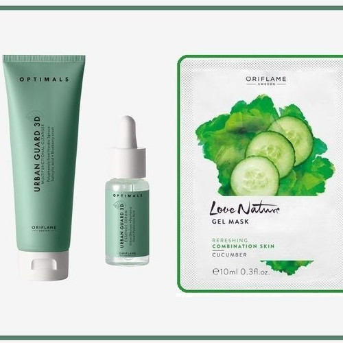 Optimals Urban Guard 3D face care set new, 3 pcs