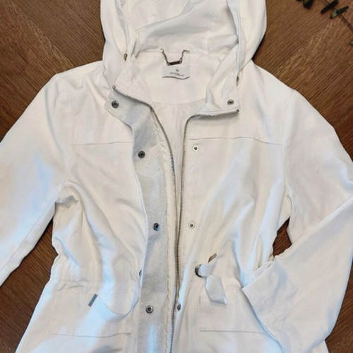 Motivi windbreaker spring jacket new, white, S-M