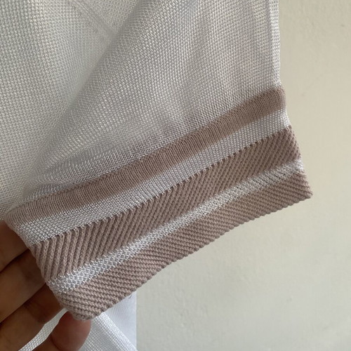 Stefanel summer jacket like new, white and beige, medium small