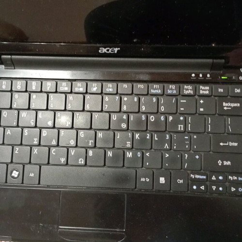 Acer Aspire One laptop used for parts without hard drive