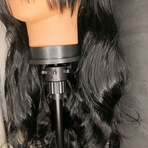 Black Long Wig New With Natural Movement 60 cm