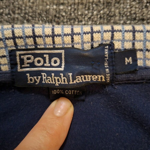 Ralph Lauren short sleeve polo XL blue like new