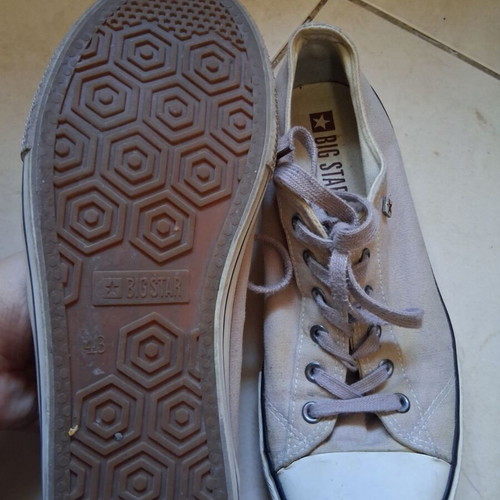 Big Star casual shoes size 43 used, beige