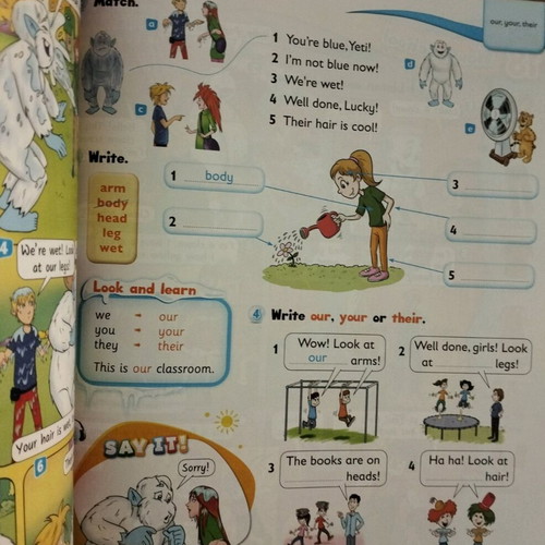 Yeti and Friends Junior Pupil's Book new with picture dictionary