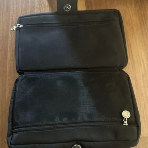 Bvlgari travel pouch used, black