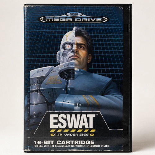 Eswat City Under Siege Sega Genesis Mega Drive game used
