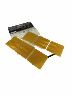 Reflective orange adhesive tape pack of 10 pieces