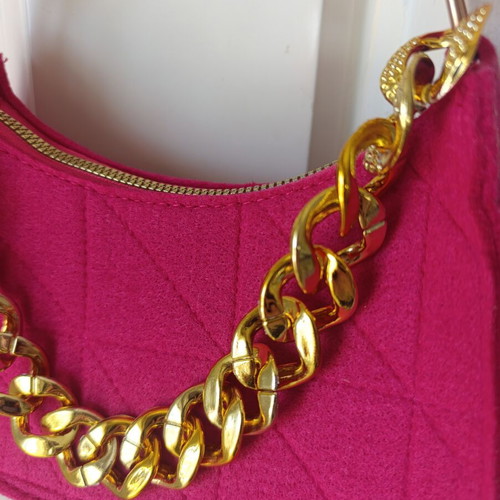 Shoulder bag fuchsia like new