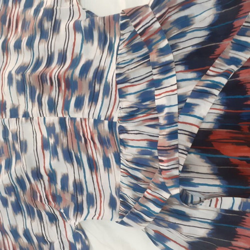 Zara women's printed blouse like new, size M