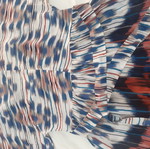 Zara women's printed blouse like new, size M