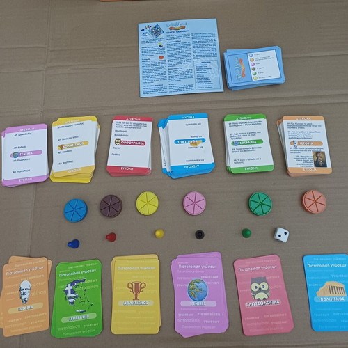 Hellas Trivia board game like new