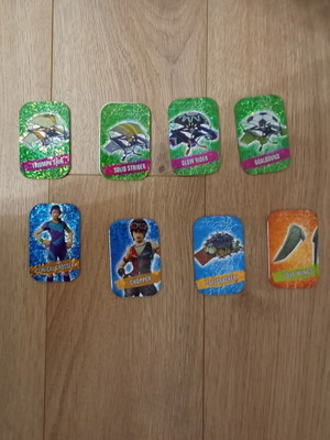 Fortine Battle Royale magnetic tags like new, set of 8 pieces