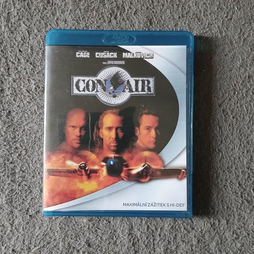 Con Air Blu-Ray like new with Greek subtitles, action adventure
