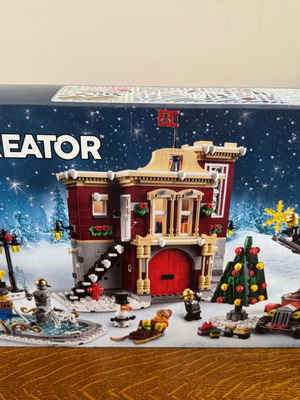 Lego Winter Village Fire Station set 10263 new, sealed