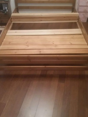 Κρεβάτι μεταχειρισμένο χωρίς στρώμα 1,50×2,00