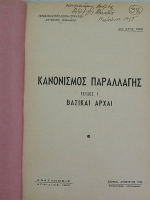 Variation Regulation used, basic principles, hardcover 1953