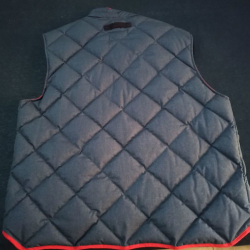Gant vest blue like new with down large and XL