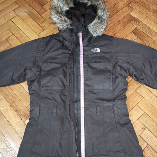 The North Face Womens Brown Winter Down Jacket used, size Small