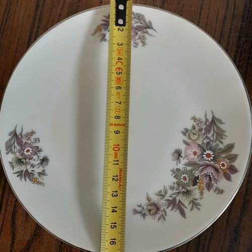Scherzer Bavaria vintage porcelain plates like new