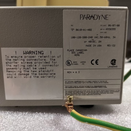 Paradyne HotWire 8610 Broadband Access Concentrator used