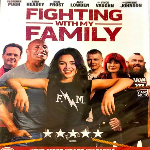 DVD Fighting With My Family καινούργιο, κωμωδία με αγγλικούς υπότιτλους