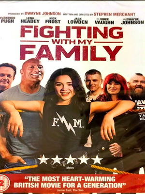 DVD Fighting With My Family καινούργιο, κωμωδία με αγγλικούς υπότιτλους