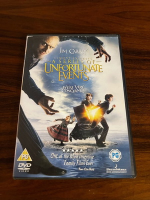 Lemony Snickets A Series of Unfortunate Events DVD like new with English subtitles