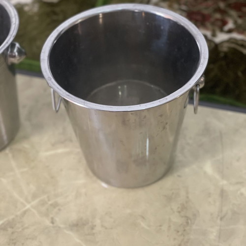Champagne buckets used, professional quality, set of 4
