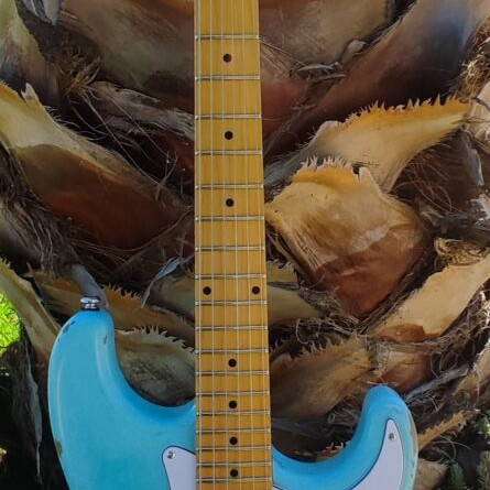 Schecter California Vintage Series electric guitar with relic look