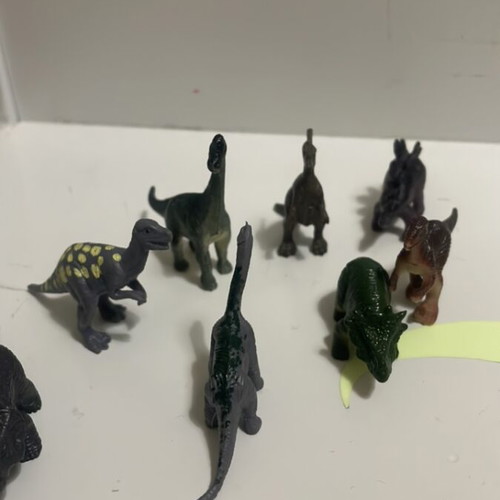 Small dinosaur figures for collection