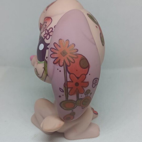 Littlest Pet Shop Jumbo Purple Bunny figure used for custom project