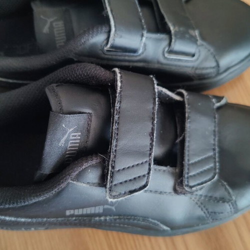 Puma athletic shoes used, size 34, black