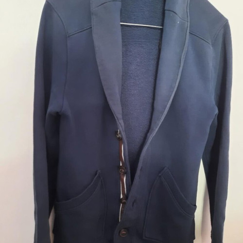 Men's jacket like new, size M, blue