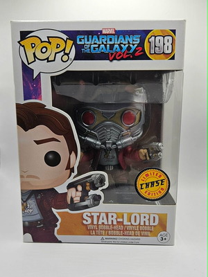 Funko Pop Guardians of the Galaxy Star-Lord Chase No.198 like new