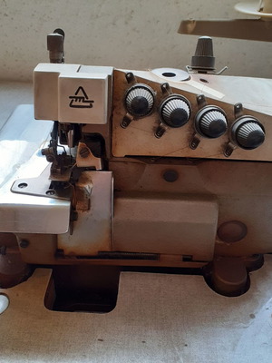 Matsushita Electric 3-Thread Overlock Sewing Machine used with table