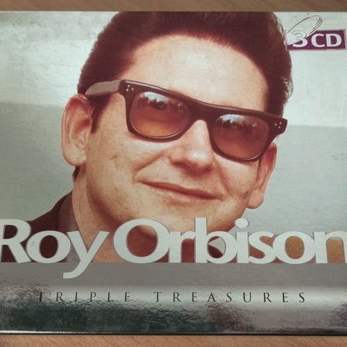 Roy Orbison Triple Treasures 2002 triple official CD new, rock