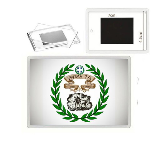 Ypsoma 731 fridge magnet with transparent acrylic photo frame