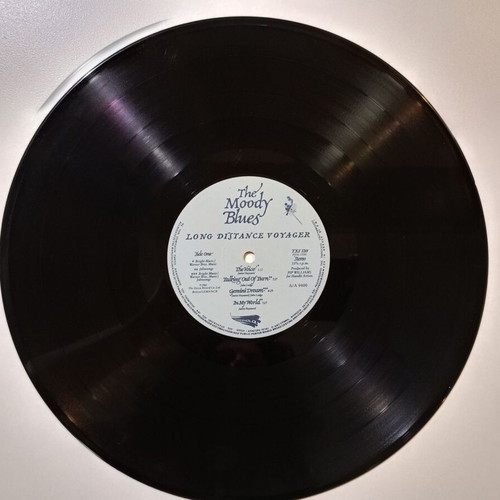 Long Distance Voyager music record used, The Moody Blues, 1981