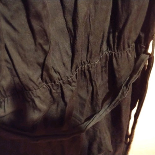 Black one-piece jumpsuit backless like new, size M