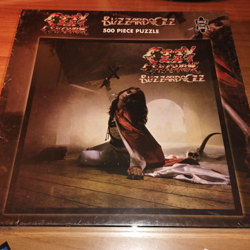 Puzzle Ozzy Blizzard Of Ozz sealed, 500 pieces