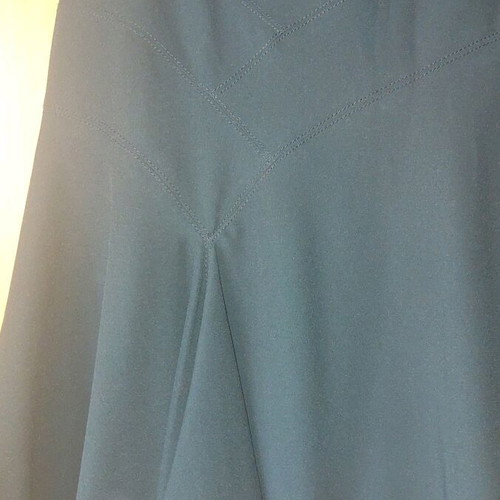 Zara A-line skirt black, like new, size XL