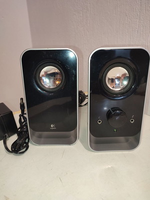 Logitech LS11 speakers used with power supply
