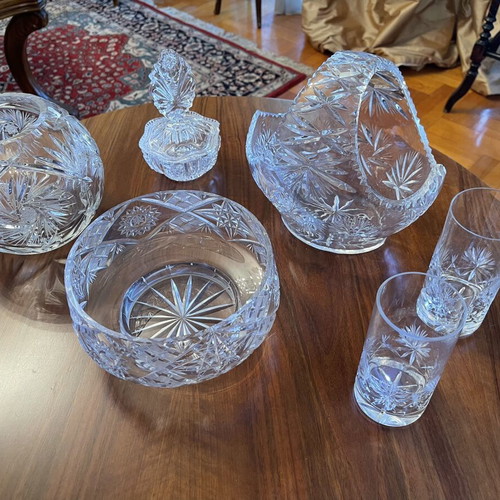 Vintage crystal items like new