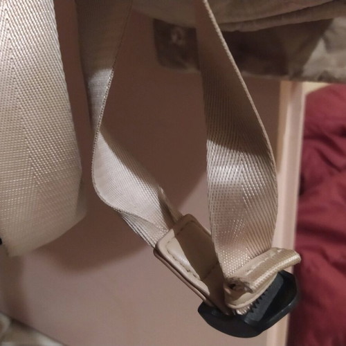 Funky Buddha backpack bag used, beige gold