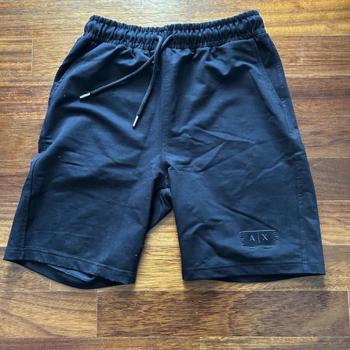 Armani Exchange black sportswear set, medium