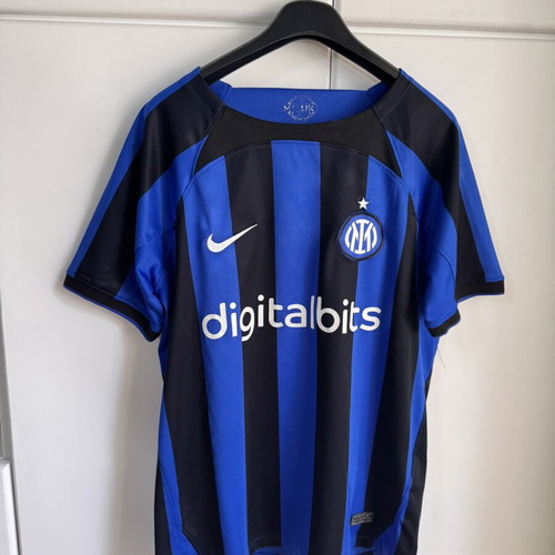Inter 2022 jersey used, official replica, medium size