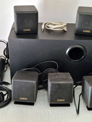 Creative DTT2200 5.1 σύστημα ήχου μεταχειρισμένο με subwoofer